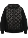 Peuterey Giacconi Jacket With Quilted Finish In Black