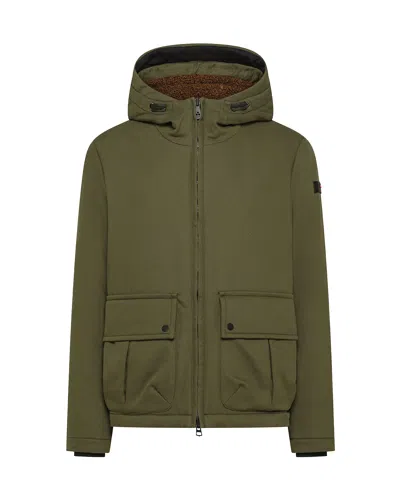 Peuterey Giubbino Dougal Ki 01 Ecofur Verde Edera In Multi