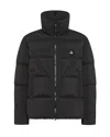 Peuterey Logo-patch Padded Jacket In Black