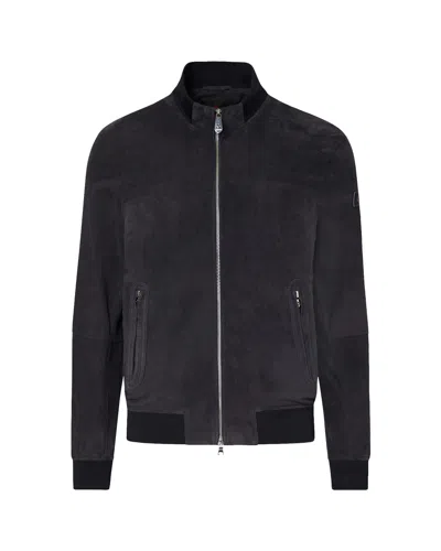Peuterey Giubbino Sands Suede Blue Grafite