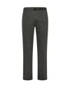Peuterey Pantalone In Twill Di Lana Grigio In Black