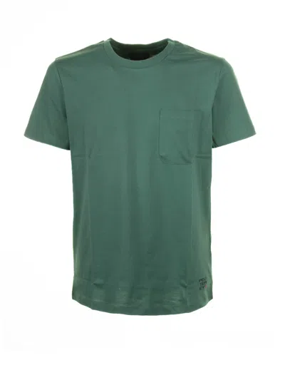 Peuterey Green T-shirt With Pocket