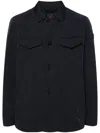 Peuterey Buttoned-up Shirt Jacket In Azul