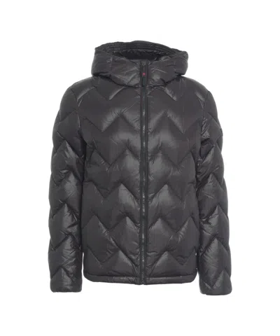 Peuterey Honova' Quilted Down Jacket In Gray
