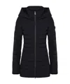 Peuterey Hooded Down Jacket In Black