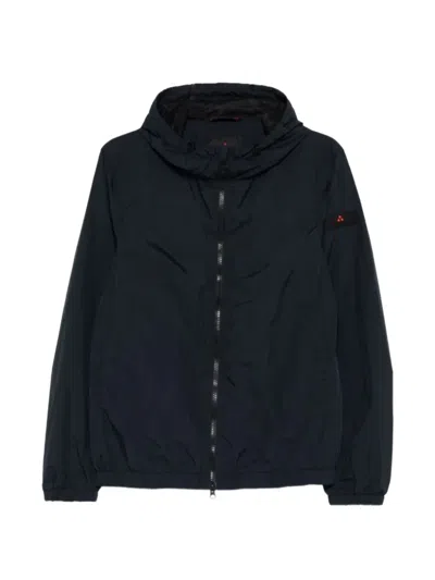 Peuterey Hooded Jacket In Blue
