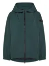 Peuterey Giacca A Vento Corta Verde In Green