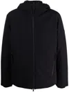 Peuterey Hooded Padded Jacket In Blue