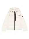 Peuterey Hooded Puffer Jacket In White