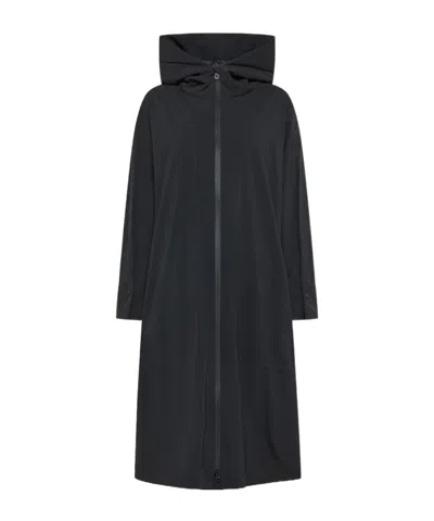 Peuterey Hooded Windbreaker In Brown