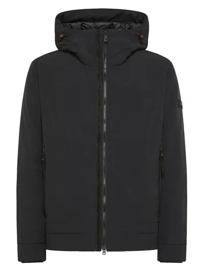 PEUTEREY HOODED ZIP-FRONT JACKET