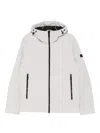 Peuterey Hooded Zip-up Jacket In Gray