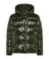 Peuterey Iridescent Down Jacket With Hood In Black