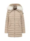 Peuterey Itoka Hooded Coat In Beige