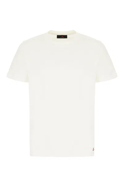 Peuterey Ivory Cotton T-shirt In White