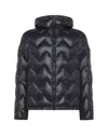 Peuterey Piumino Con Trapunta Chevron Blu In Blue