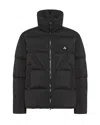 Peuterey Logo-patch Padded Jacket In Black
