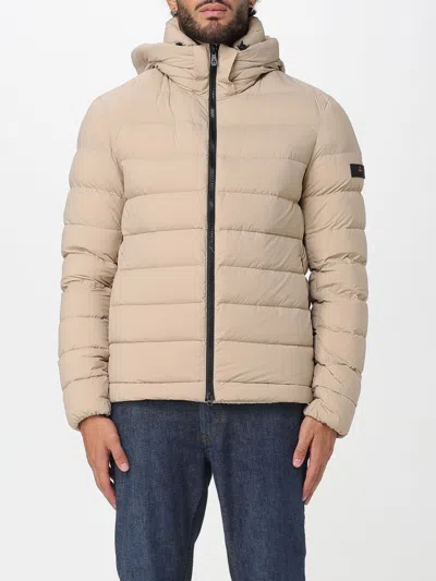 Peuterey Jacket  Men Color Dove Grey In Brown
