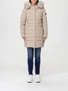 Peuterey Sky Jacket With Quilted Design In Brown