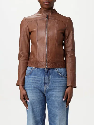 PEUTEREY JACKET PEUTEREY WOMAN COLOR BROWN,g68463032