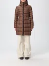 Peuterey Levaria Mqn Quilted Down Jacket In Brown