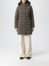 Peuterey Jacket  Woman Color Green In Animal Print