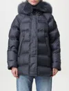 Peuterey Takan Down Jacket In Black In Grey