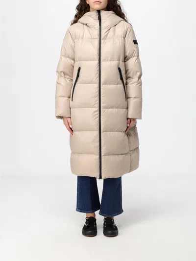 Peuterey Jacket Woman Color Beige In Gray