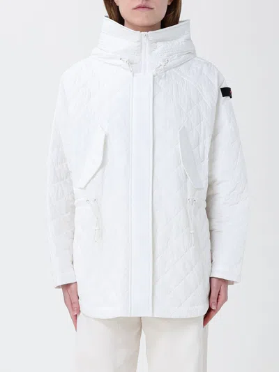 Peuterey Quilted Hooded Jacket In White