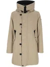 Peuterey Down Parka Ki 03 Beige In Beige