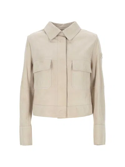 Peuterey Jackets Beige In Sand
