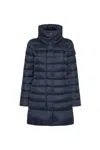Peuterey Down Coat In Blue