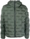 Peuterey Down Jacket In Green