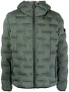 Peuterey Down Jacket In Green