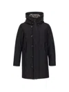 Peuterey Zippered Down Jacket In Black