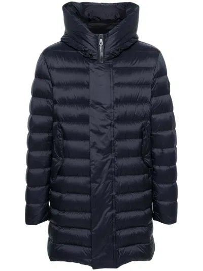 Peuterey Kasa Padded Coat In Blue