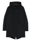 Peuterey Kasa Padded Hooded Coat In Black
