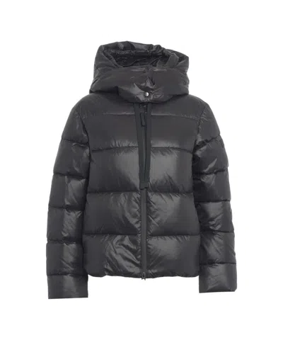 Peuterey 'kenid Lks' Quilted Down Jacket In Black