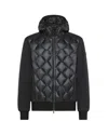 Peuterey Bomber Koons Kj Bmat Blu Grafite In Black