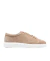 Peuterey Lace-up Low-cut Casual Shoes In Nude