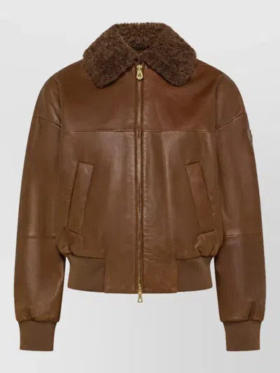 Peuterey Leather Coat