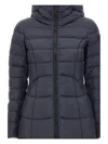 Peuterey Levaria Mqn 02 Padded Hooded Zipped Coat In Blue