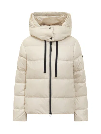 Peuterey Lightweight Puffer Jacket With Down Insulation In Dove Grey