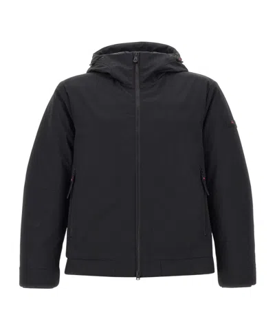 Peuterey Loge Srtr Hooded Performance Jacket In Black