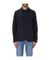 Peuterey Logo-appliqué Shell Jacket In Black
