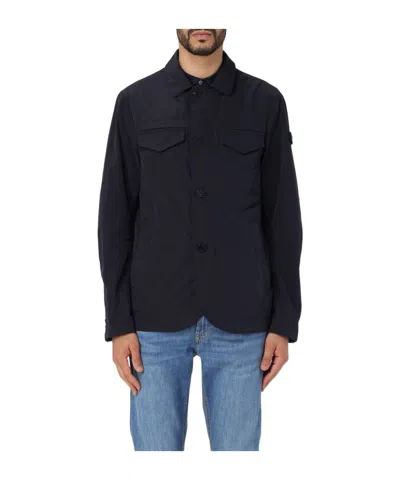 Peuterey Logo-appliqué Shell Jacket In Black