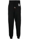 Peuterey Logo Cotton Sweatpants In Black