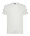 Peuterey Zole Blue Piquet T-shirt In White