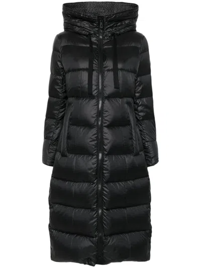Peuterey Selectrinic Ripstop Puffer Coat In Black
