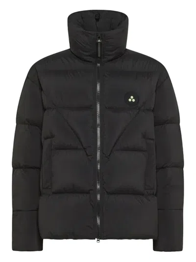 PEUTEREY LOGO-PATCH PADDED JACKET